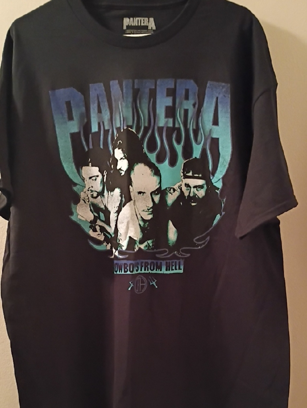 Pantera Cowboys From Hell Front Hit With Nothing On The Back In XL
